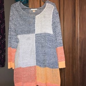 Color block sweater!